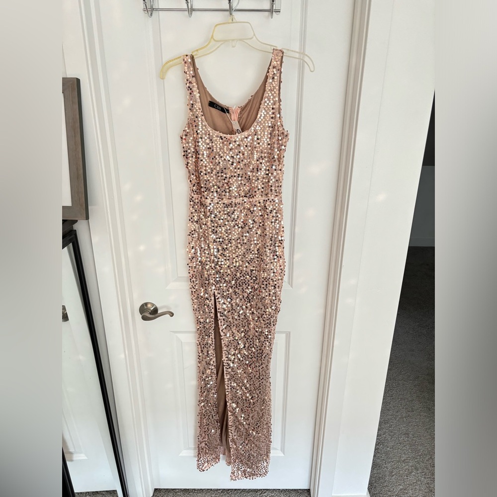 Rose Gold Sequence Dress! Brand New!